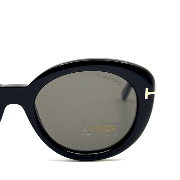 New, TOM FORD Lily-02 Sunglasses TF1009 01A Authentic - Picture 5 of 12